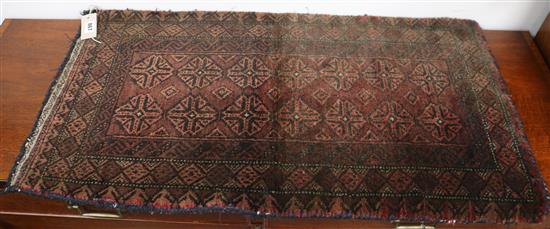 A carpet bag